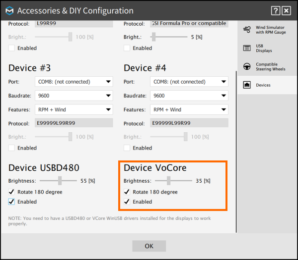 DIY Sim Dashboard